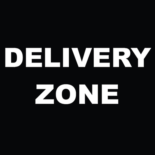 Delivery Zone Sign - 8" x 8"