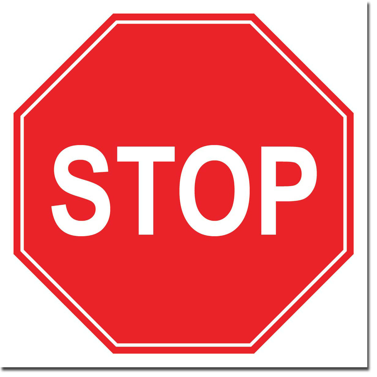 Stop Sign - 8" x 8"